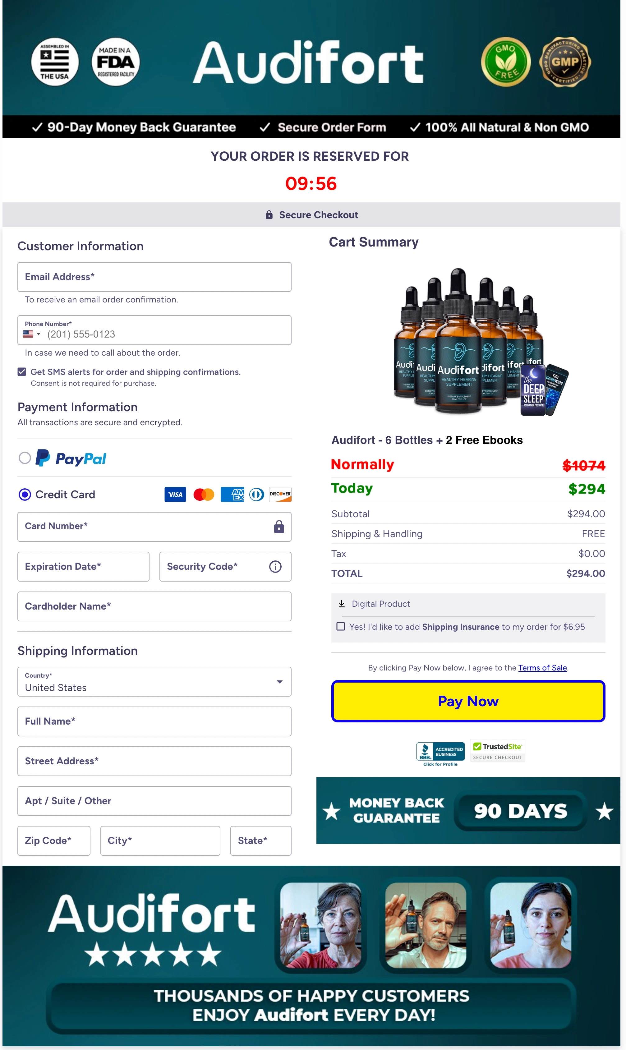 Audifort-Secure-Checkout